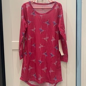 New with tags Leveret long sleeved dress with ballerinas
